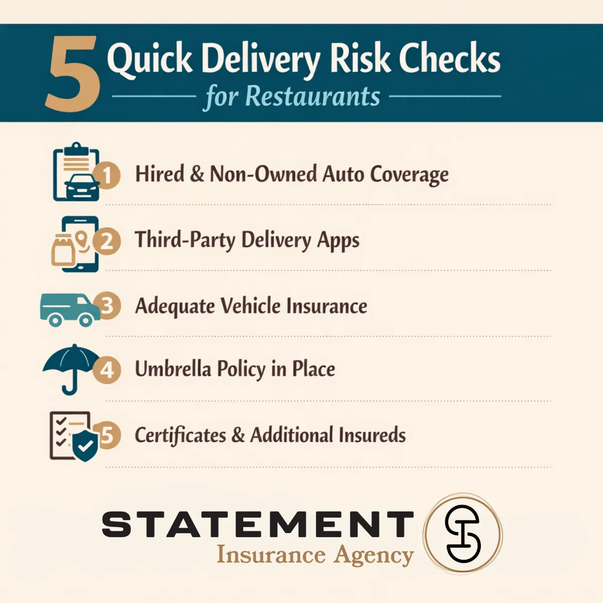 Delivery Risk for Restaurants: The Hidden Insurance Gaps That Can Lead to Costly Claims